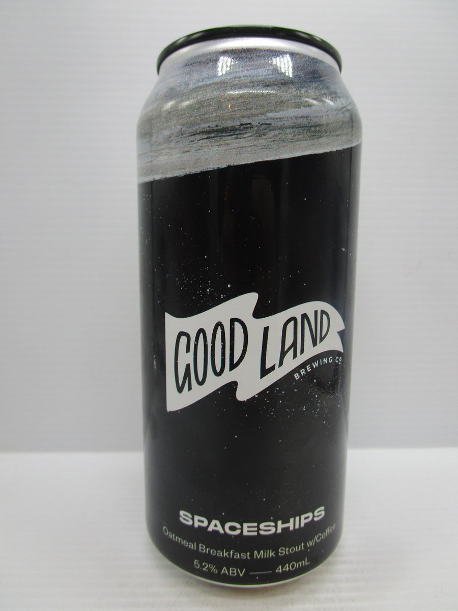 Good Land - Spaceships Oatmeal Milk Stout w/Coffee 5.2% 440ml