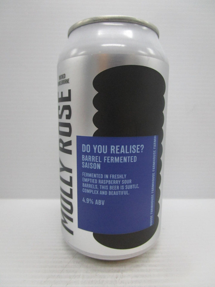 Molly Rose - Do You Realise? Barrel Fermented Saison 4.9% 375ml - Grape & Grain