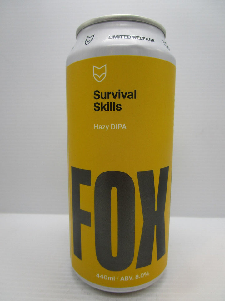Fox Friday - Survival Skills Hazy DIPA 8% 440ml