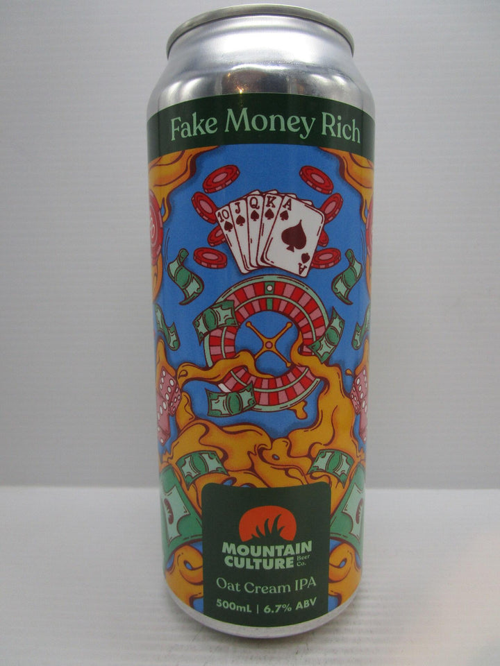 Mountain Culture - Fake Money Rich Oat Cream IPA 6.7% 500ml