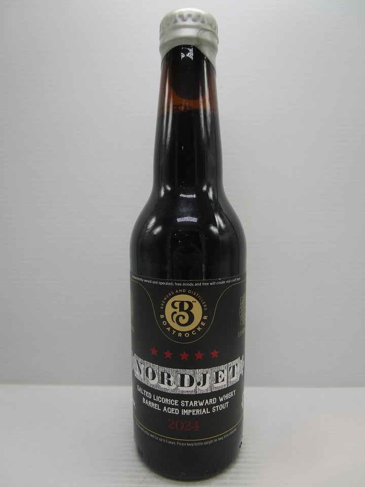 Boatrocker - Nordjet 2024 Salted Locorice Whisky BA Imperial Stout 11% 330ml - Grape & Grain