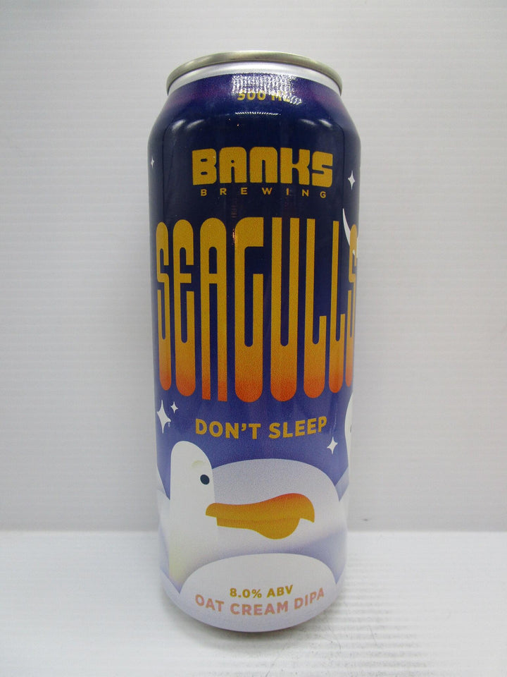 Banks Seagulls Don't Sleep Oat Cream DIPA 8% 500ml