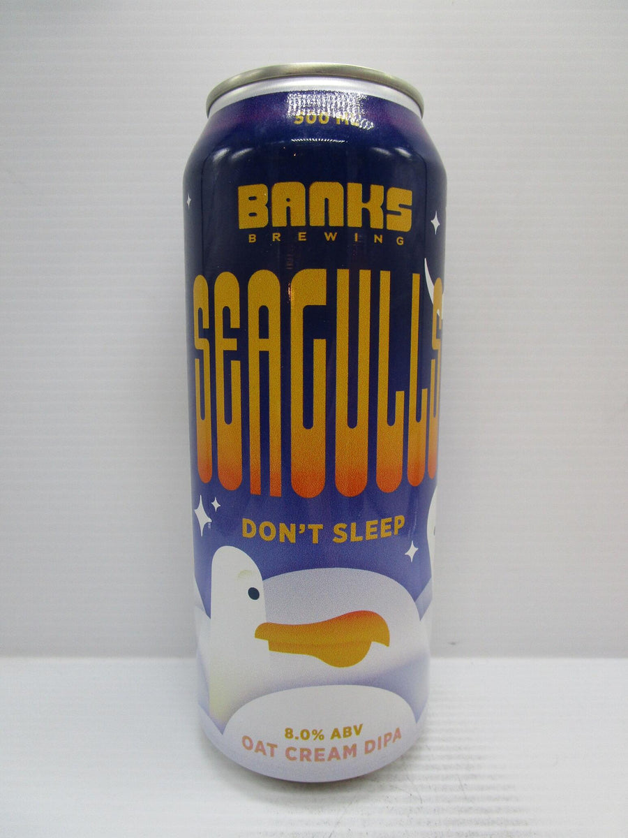 Banks Seagulls Don't Sleep Oat Cream DIPA 8% 500ml