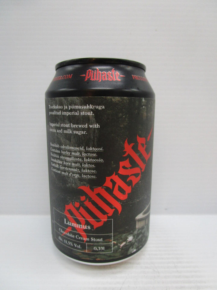 Puhaste Lummus Chocolate Cream Stout 11.5% 330ml - Grape & Grain