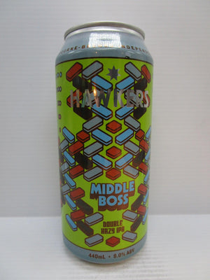 Hawkers Middle Boss Double Hazy IPA 8% 440ml