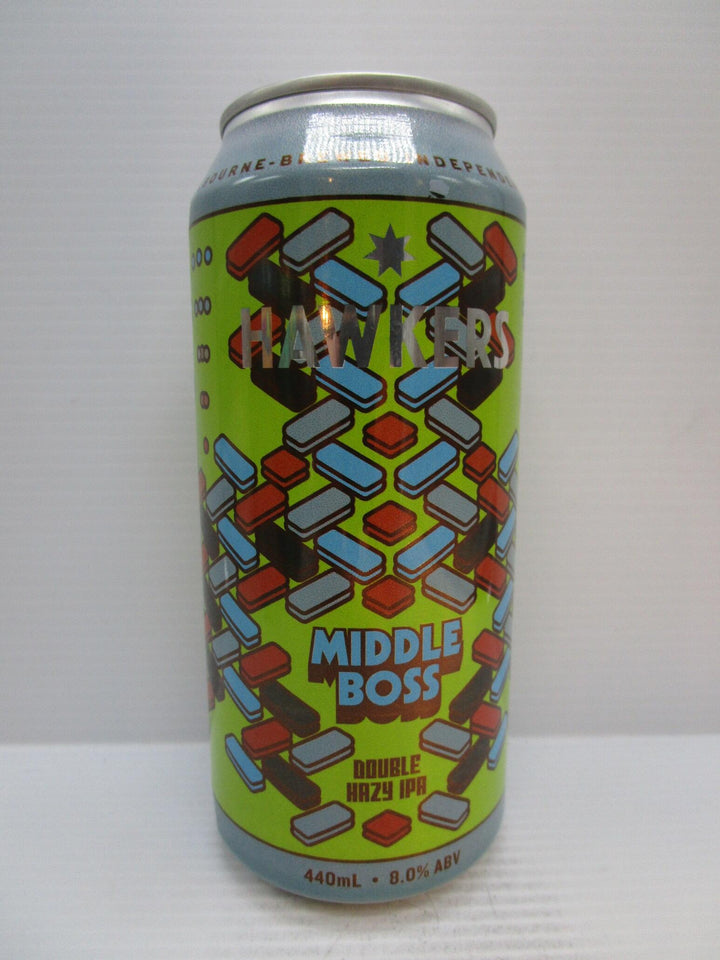 Hawkers Middle Boss Double Hazy IPA 8% 440ml