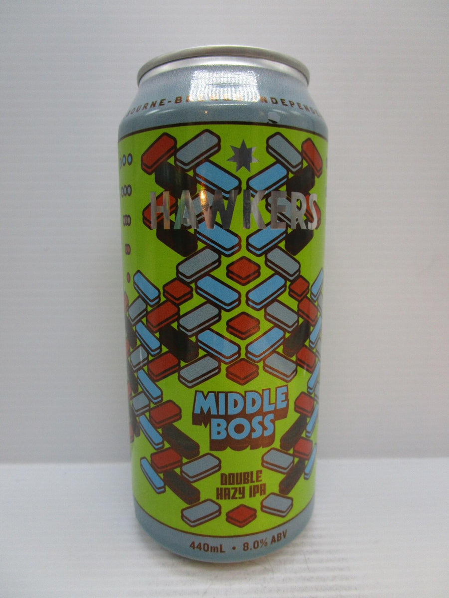 Hawkers Middle Boss Double Hazy IPA 8% 440ml