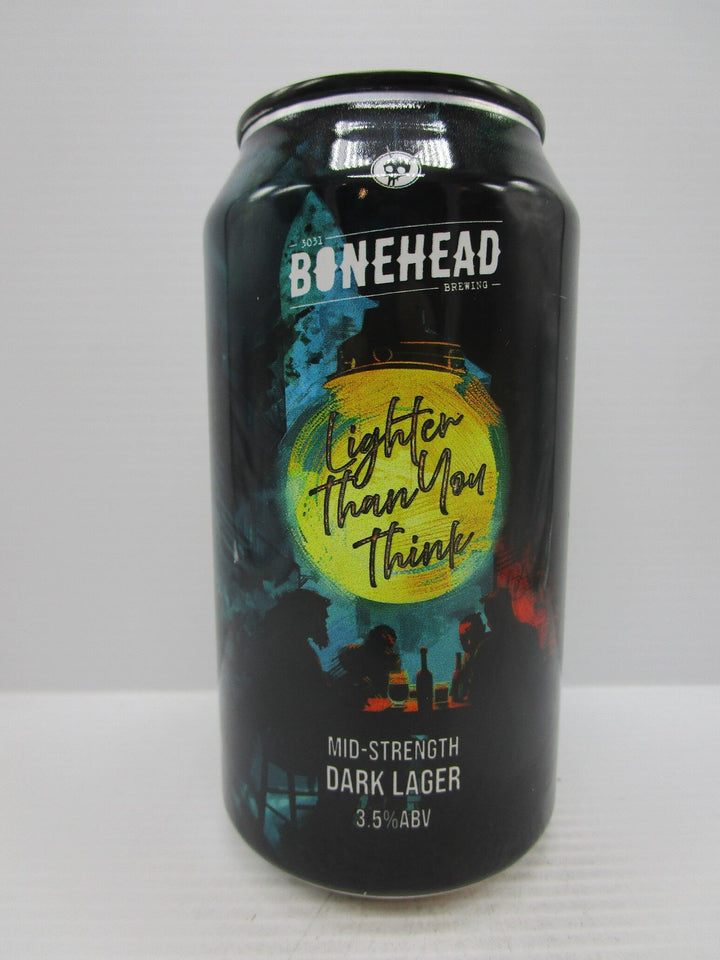 Bonehead - Lighter Than You Think Mid-Strength Dark Lager 3.5% 375ml - Grape & Grain