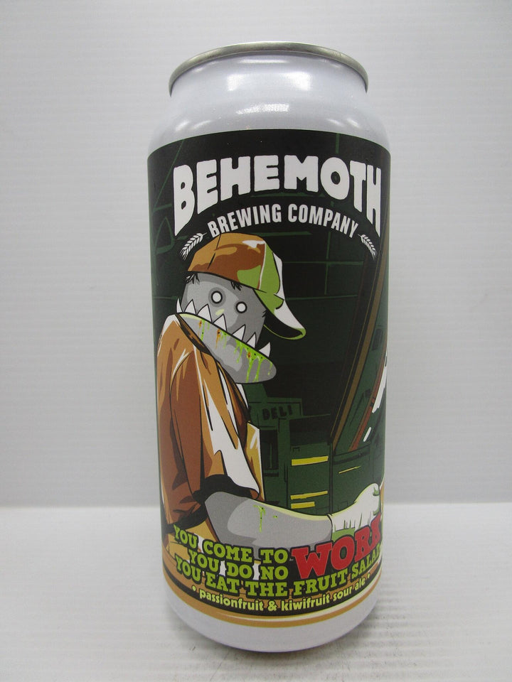 Behemoth - You Come to Work Passionfruit & Kiwifruit Sour 5.5% 440ml - Grape & Grain