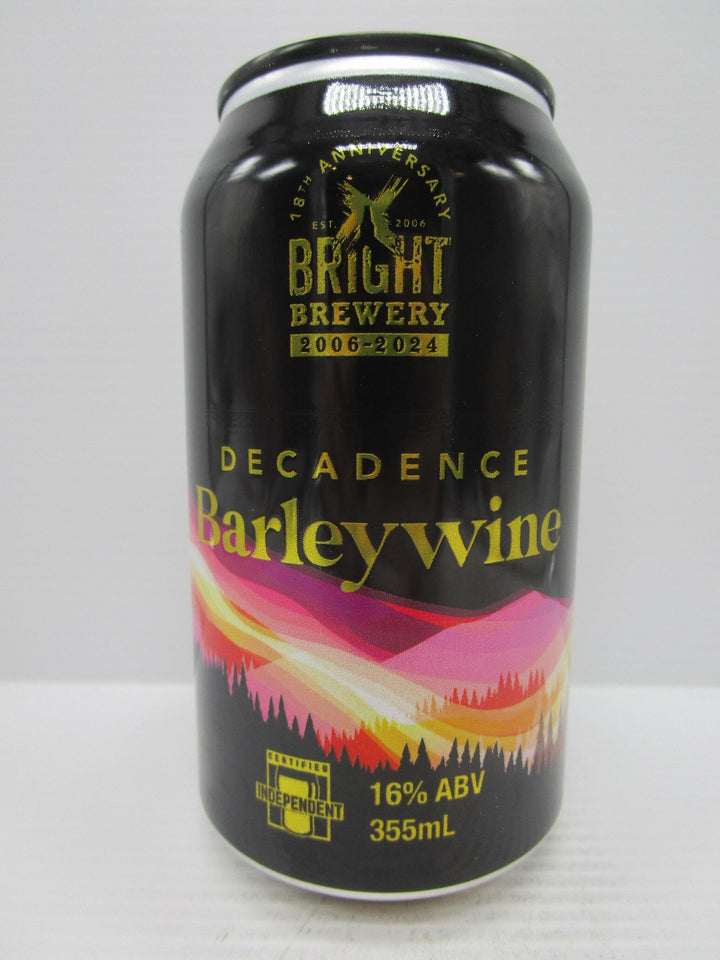 Bright - Decadence Barleywine 16% 355ml - Grape & Grain