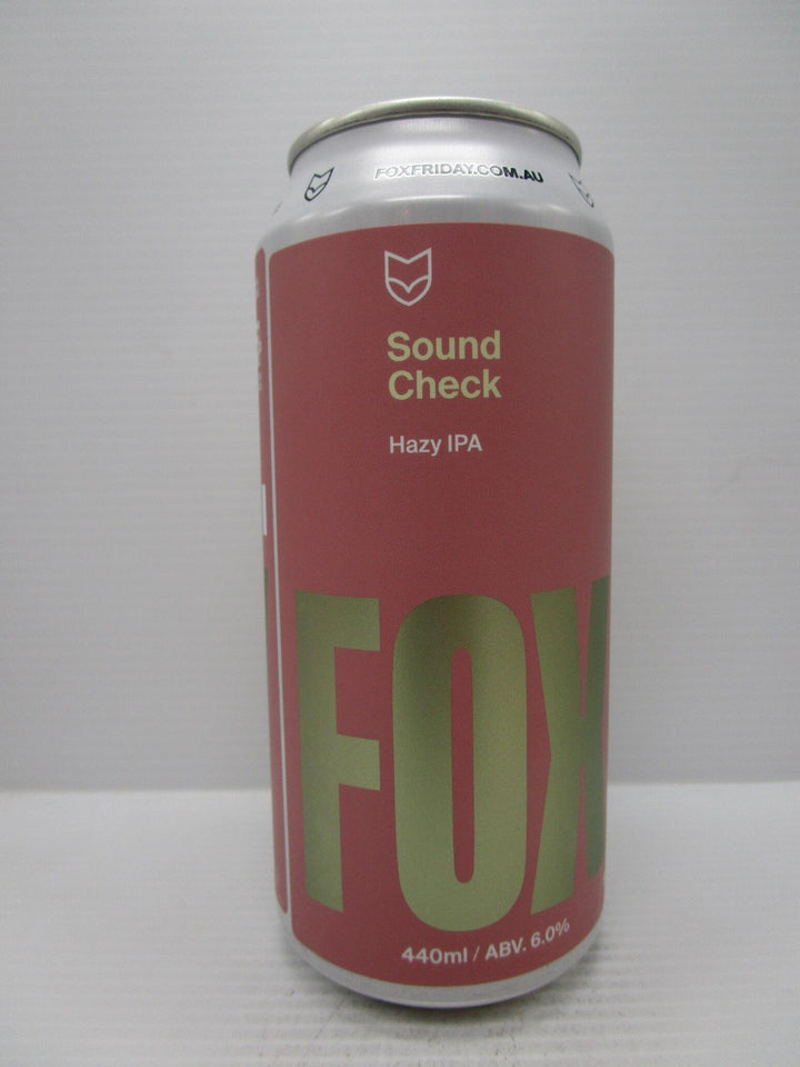 Fox Friday - Sound Check Hazy IPA 6% 440ml