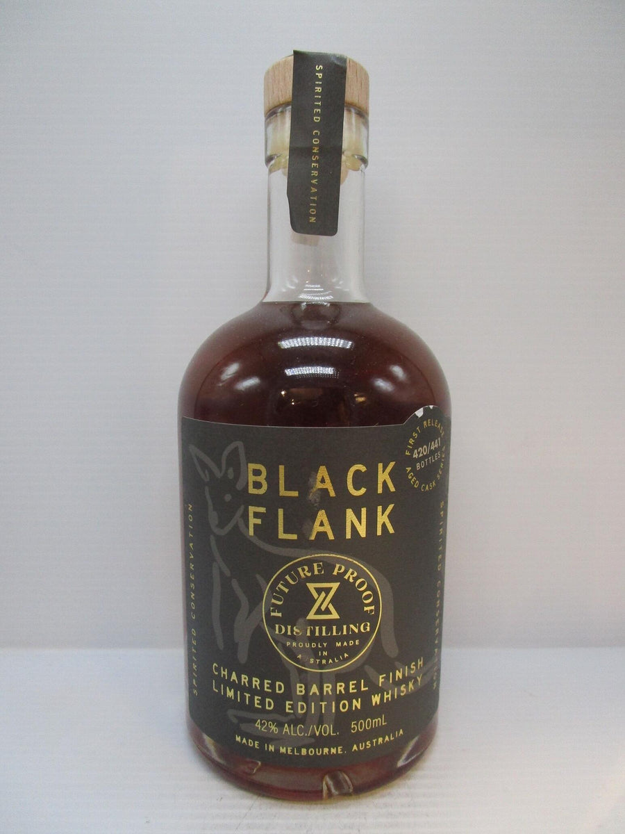 Black Flank Charred Barrel Finish Whisky 42% 500ml