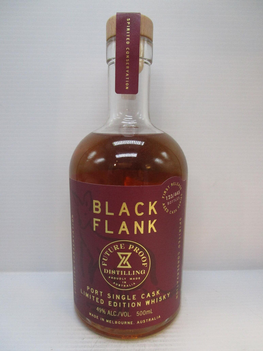 Black Flank Port Single Cask Whisky 49% 500ml