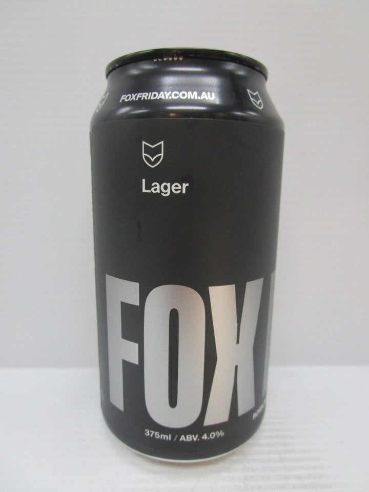 Fox Friday Core Lager 4% 375ml - Grape & Grain