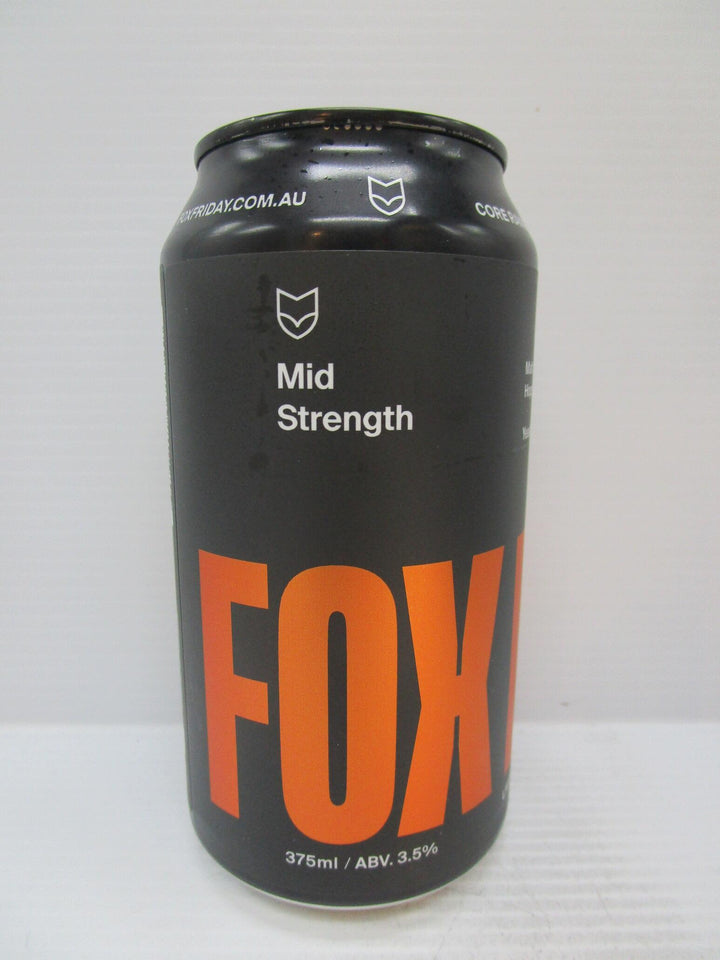 Fox Friday Core Mid Strength 3.5% 375ml - Grape & Grain