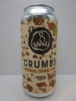 8 Wired - Crumbs Imperial Cookie Stout 10% 440ml