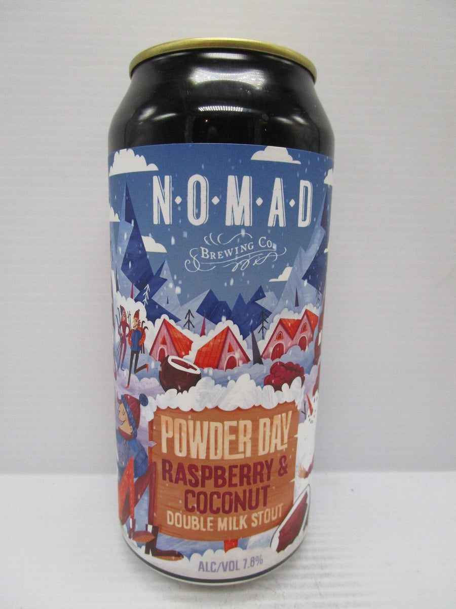 Nomad - Powder Day Raspberry & Coconut Milk Stout 7.8% 440ml