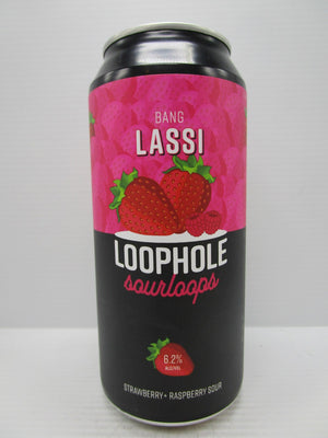 Loophole - Bang Lassi Strawberry & Raspberry Sour 6.2% 440ml