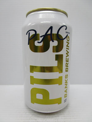 Banks - Pac Pils 4.8% 355ml