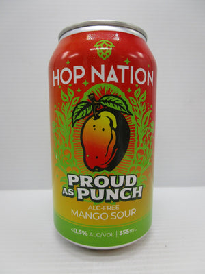 Hop Nation - Proud as Punch Alcohol Free Sour 355ml