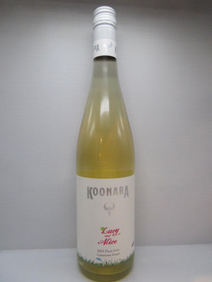 Koonara Lucy&Alice Pinot Gris 2023 12.8% 750ml