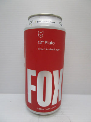 Fox Friday - 12 Plato Czech Amber Lager 4.4% 440ml