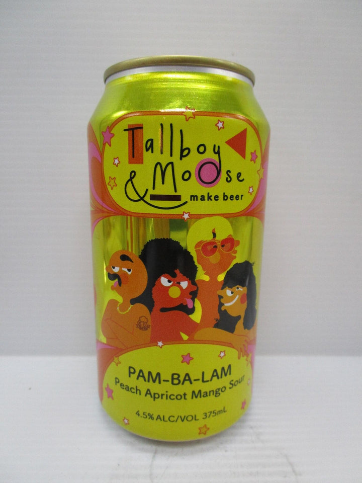 Tallboy & Moose - Pam-Ba-Lam Peach Apricot Mango Sour 4.5% 375ml - Grape & Grain