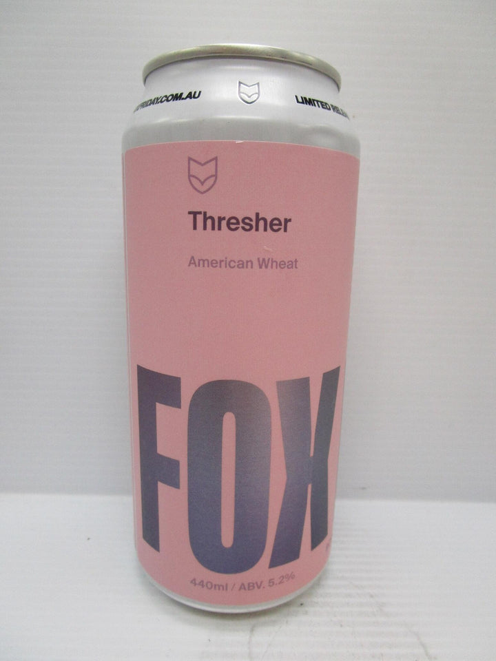 Fox Friday - Thresher American Wheat 5.2% 440ml - Grape & Grain