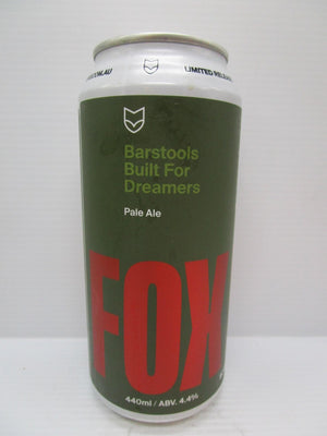 Fox Friday - Barstools Built For Dreamers Pale Ale 4.4% 440ml