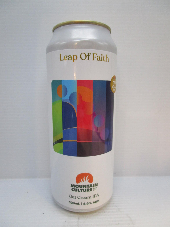 Mountain Culture Leap Of Faith Oat Cream IPA 6.6% 500ml