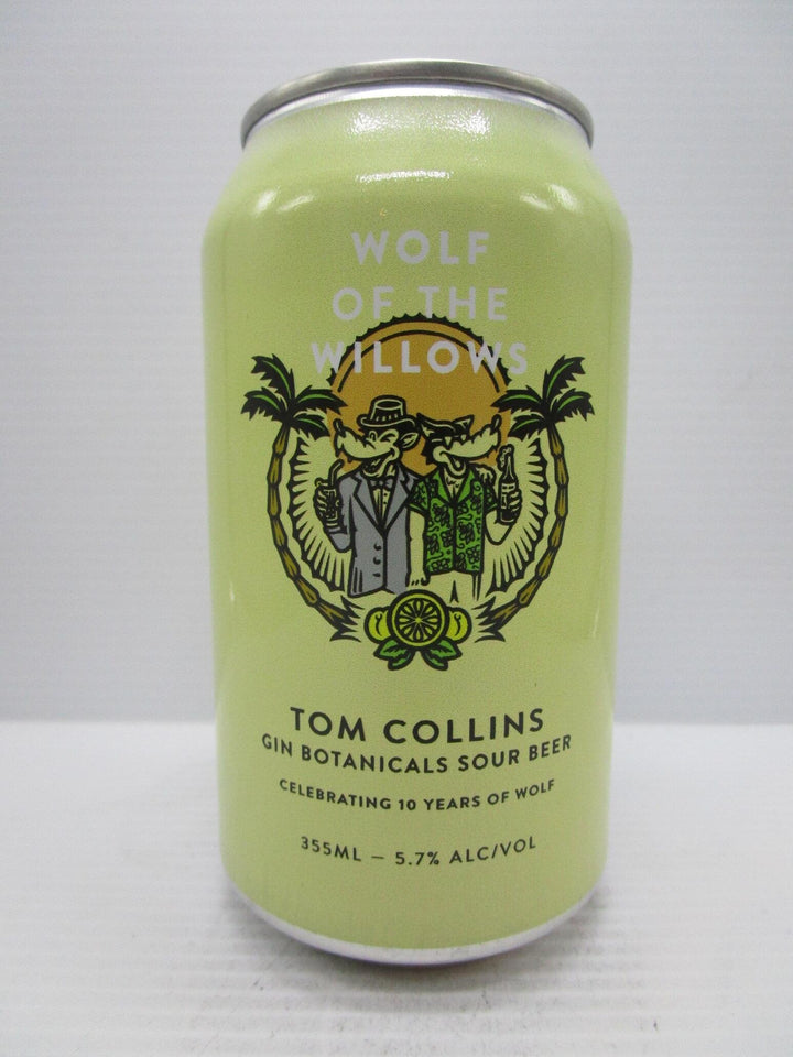 Wolf of the Willows - Tom Collins Gin Botanicals Sour 5.7% 355ml - Grape & Grain