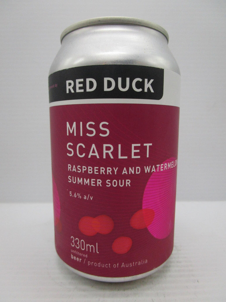 Red Duck - Miss Scarlet Raspberry & Watermelon Sour 5.6% 330ml