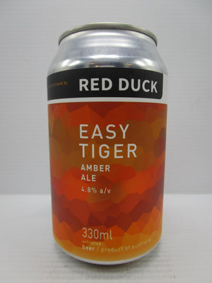 Red Duck - Easy Tiger Amber Ale 4.8% 330ml