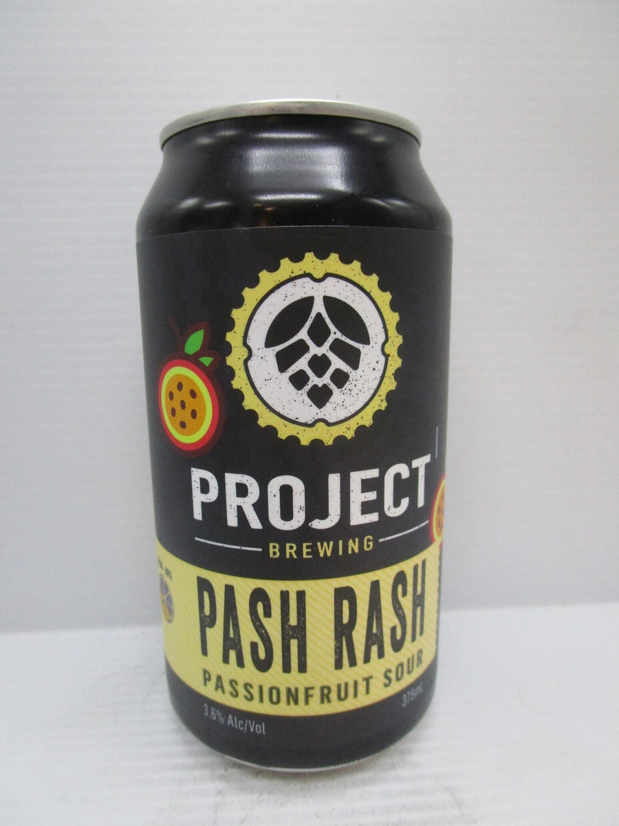Project Brewing - Pash Rash Passionfruit Sour 3.6% 375ml – Grape And Grain