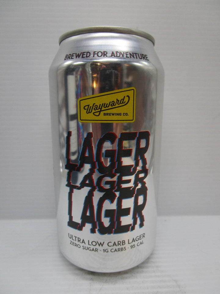 Wayward - Lager Lager Lager Ultra Low Carb 4.5% 375ml - Grape & Grain