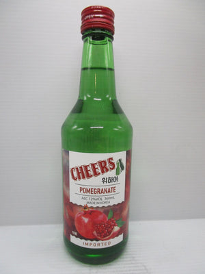 Cheers Pomegranate Soju 12% 360ml