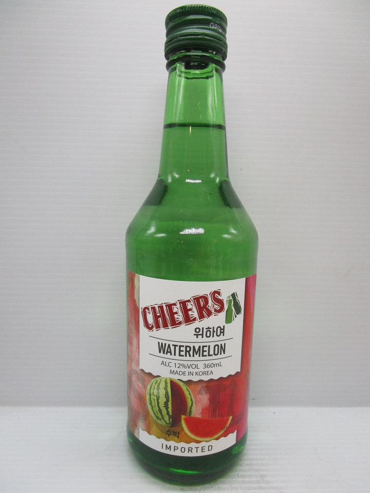 Cheers Watermelon Soju 12% 360ml