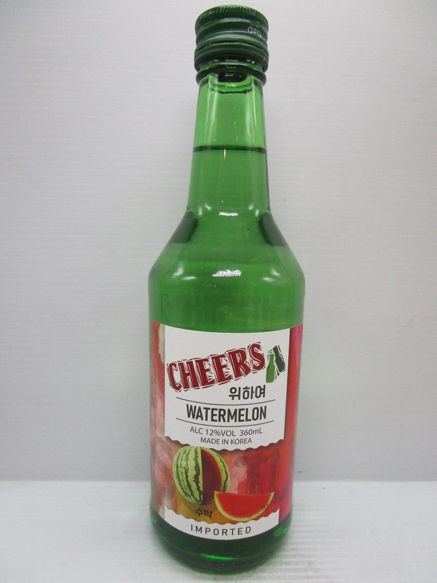 Cheers Watermelon Soju 12% 360ml