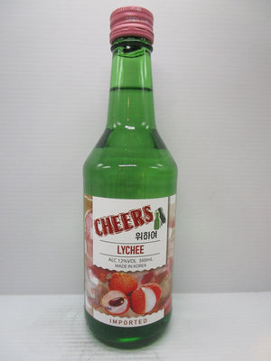 Cheers Lychee Soju 12% 360ml