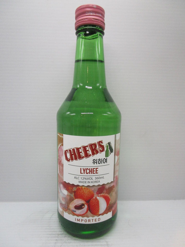 Cheers Lychee Soju 12% 360ml