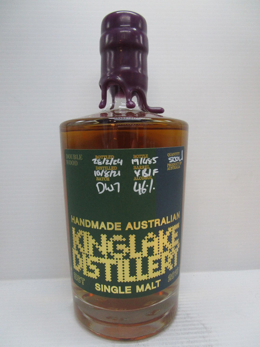 Kinglake Distillery - Double Wood Single Malt Whisky 46% 500ml