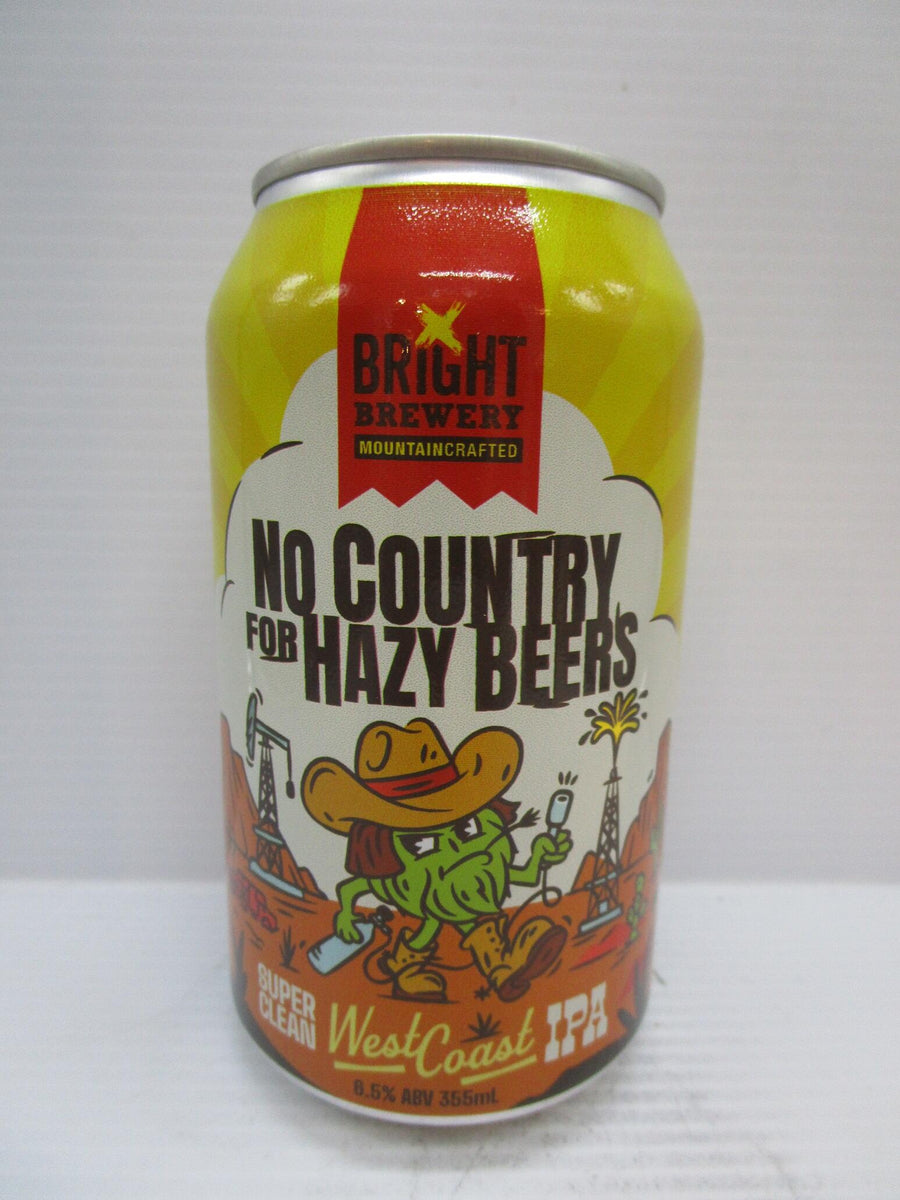 Bright - No Country For Hazy Beers WCIPA 6.5% 355ml