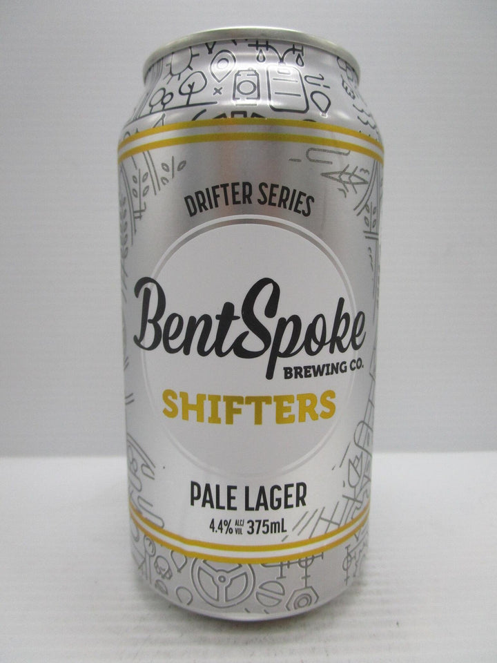 Bentspoke - Shifters Pale Lager 4.4% 375ml - Grape & Grain