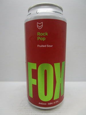 Fox Friday - Rock Pop Fruited Sour 4.2% 440ml