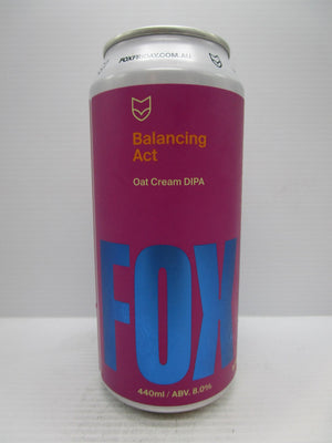 Fox Friday - Balancing Act Oat Cream DIPA 8% 440ml