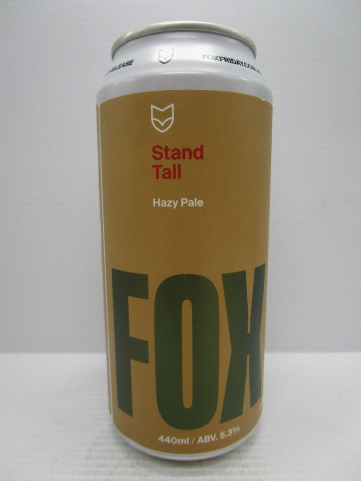 Fox Friday - Stand Tall Hazy Pale 5.3% 440ml - Grape & Grain