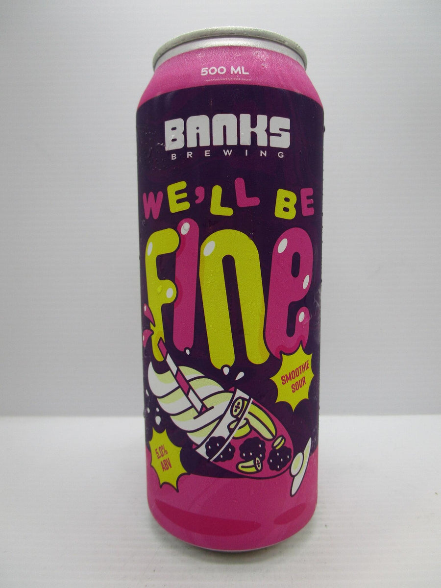 Banks - We'll Be Fine Smoothie Sour 5% 500ml