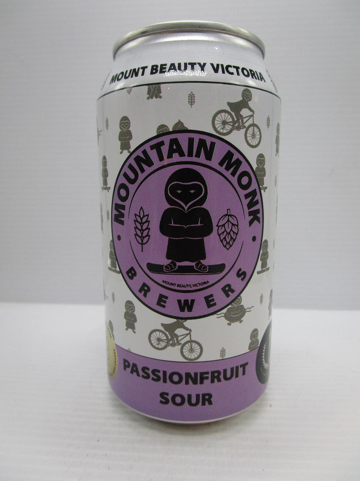 Mountain Monk - Passionfruit Sour 4.4% 375ml - Grape & Grain