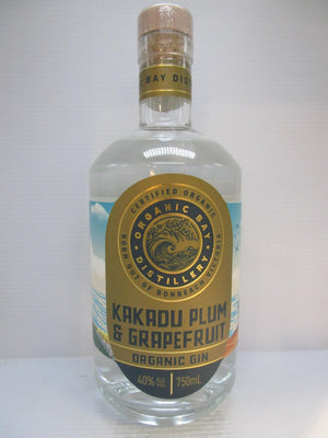 Organic Bay Kakadu Plum & Grapefruit Organic Gin 40% 750ml