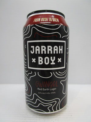 Jarrah Boy - Gwangal Red Earth Lager 3.5% 375ml